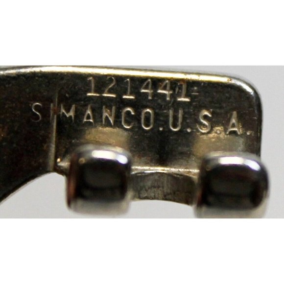 Vtg Singer Simanco Gathering Foot 121441 Sewing Machine Attachments Metal - Picture 9 of 10
